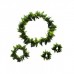 Ti Leaf Hawaiian Garland Set