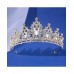 Rhinestone Light Gold Crown