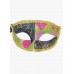 COLOURFUL JESTER HALFMASK