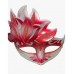 ELEGANT MASQ BURGUNDY & SILVER MASK