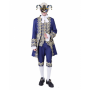 Victorian 18th Century Man Masquerade - Blue