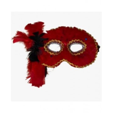 MASQ INTRIQUE FEATHER RED HANDSTICK