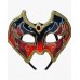 MACANA RED N BLACK MASK IN HEADBAND