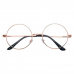 X-Mas Round Santa Claus Glasses - Rose Gold