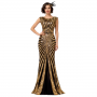 Dazzling Gold Flapper