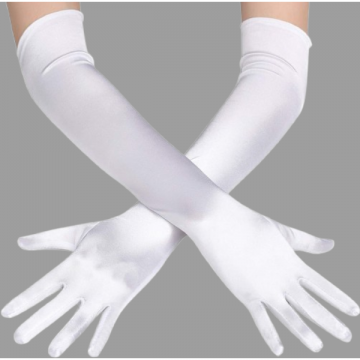 Gloves Long - White