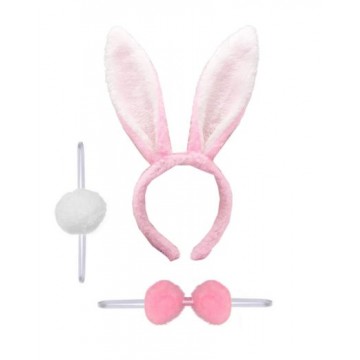 Bunny Easter Accessories Kit - Pink Set