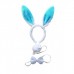 Bunny Easter Accessories - Blue & White