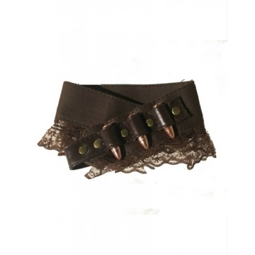 Steampunk Brown Garter