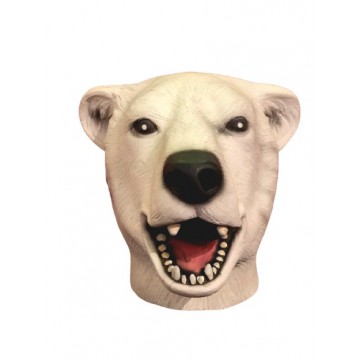 Polar Bear Latex Mask
