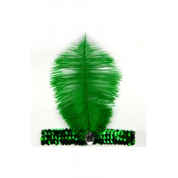 Flapper Headband GREEN