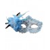 Lace Victorian Eye mask - Blue