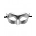 Plain Masquerade Eye mask - Silver