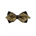 Bow tie Venetian Glitter Gold Diamond Tip