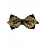 Bow tie Venetian Glitter Gold Diamond Tip