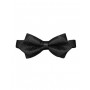 Bow tie - Black & Silver Checkered Diamond Tip