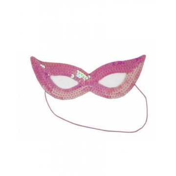 Sequin Cat Eye mask - Pink