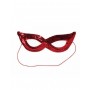 Sequin Cat Eye mask - Red