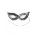 Sequin Cat Eye mask - Silver