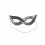 Sequin Cat Eye mask - Silver