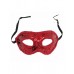 Sequin Masquerade Eye mask - Red