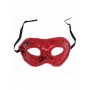 Sequin Masquerade Eye mask - Red