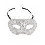 Sequin Masquerade Eye mask - White