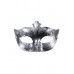 Shiny Crown Eyemask - Vintage Silver