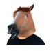 Brown Horse Latex Mask