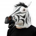 Zebra Latex Mask
