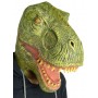 Green Dinosaur Latex Mask