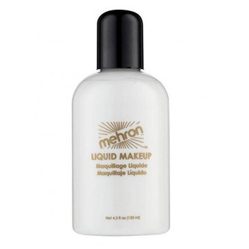 White Mehron liquid make up - 133ml