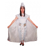 Egyptian Lady - Blue & Silver