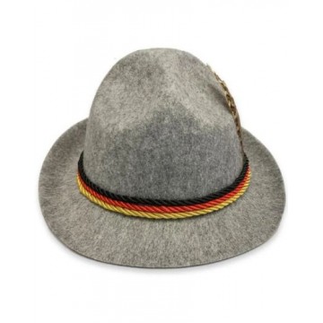 German Oktoberfest Hat - Gray