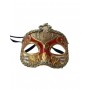 Maximus Venetian Eyemask - Maroon