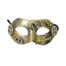 Steampunk vintage Gear Eye Mask - Gold