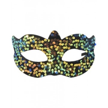 Pretty Vintage Mask - Multi Blue