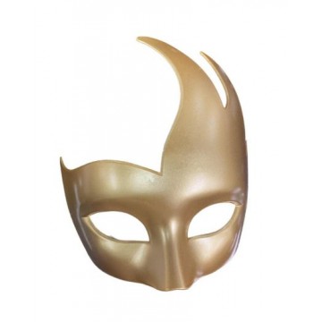 Flame Masq Mask - Gold