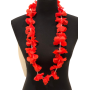 Hawaiian Plain Garland - Red