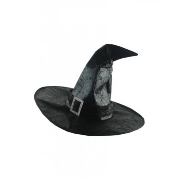 Leather Witch hat - Black