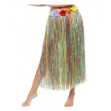 HAWAIIAN COLORFUL HULA SKIRT