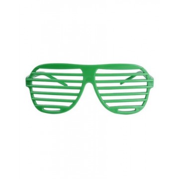 80s Shutter Shades - Green