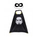 Adult Storm trooper Cape & Eyemask