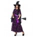 Women's Purple Moon Witch