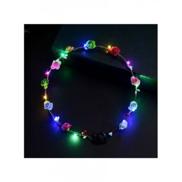LED Colorful Flower Garland