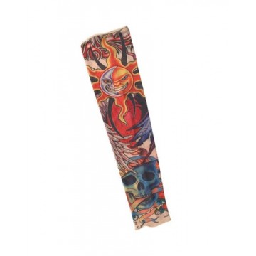 Tattoo Sleeve - Sun & Skull