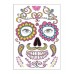 Day of the Dead Face Temporary Tattoo - Sweet Heart
