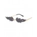 Fire Flame Glasses - Black