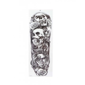 Tattoo Full Sleeve Sugar Skull