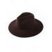 Plain Fedora Hat - Brown